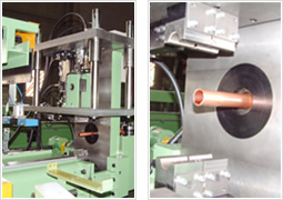 切断機と切断部